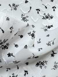 KKP4193-D100-97 Jacquard De Corte Chiffon[Têxtil / Tecido] Uni Textile(Komon Studio) Foto secundária