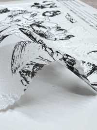 KKP4193-D100-98 Jacquard De Corte Chiffon[Têxtil / Tecido] Uni Textile(Komon Studio) Foto secundária