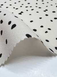 KKP4840-W-DSB-283 Pulôver Com Superfície Lavada E Tecido Elástico De Largura Ampla.[Têxtil / Tecido] Uni Textile(Komon Studio) Foto secundária