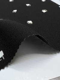 KKP4842-W-DSB-291 Pulôver Com Superfície Lavada E Tecido Elástico De Largura Ampla.[Têxtil / Tecido] Uni Textile(Komon Studio) Foto secundária