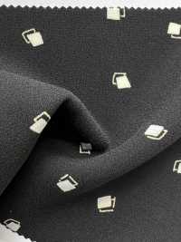 KKP4842-W-DSB-291 Pulôver Com Superfície Lavada E Tecido Elástico De Largura Ampla.[Têxtil / Tecido] Uni Textile(Komon Studio) Foto secundária