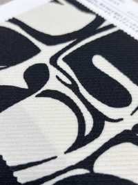 KKP5358-W-DSB-310 Elástico Kersey De Largura Ampla[Têxtil / Tecido] Uni Textile(Komon Studio) Foto secundária