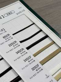 8SCR-B Cabo Revestido De Silicone De 1,3 Mm[Cabo De Fita] Cordon Foto secundária