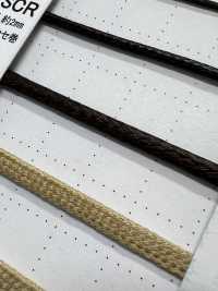 34SCR Cabo Revestido De Silicone De 3 Mm[Cabo De Fita] Cordon Foto secundária