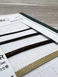 34SCR Cabo Revestido De Silicone De 3 Mm[Cabo De Fita] Cordon Foto secundária