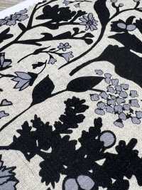 7026-1710-1 Estampa Floral CL Loomstate Silhouette[Têxtil / Tecido] HOKKOH Foto secundária