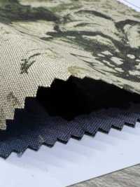 7026-1730-1 Estado Do Tear De Linho Com Flores Grandes[Têxtil / Tecido] HOKKOH Foto secundária