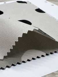 7026-1720-6 Círculo De Veludo Cotelê Pintado à Mão 21W[Têxtil / Tecido] HOKKOH Foto secundária