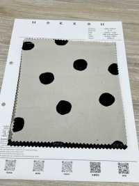 7026-1720-6 Círculo De Veludo Cotelê Pintado à Mão 21W[Têxtil / Tecido] HOKKOH Foto secundária