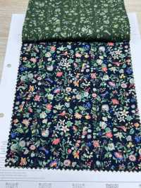 4026-1755-2 21W Veludo Cotelê Floretes E Pássaros[Têxtil / Tecido] HOKKOH Foto secundária