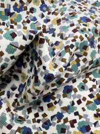 4026-1755-3 21W Veludo Cotelê Flor Geométrica[Têxtil / Tecido] HOKKOH Foto secundária