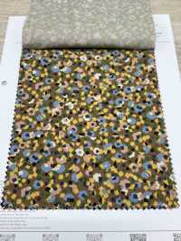 4026-1755-3 21W Veludo Cotelê Flor Geométrica[Têxtil / Tecido] HOKKOH Foto secundária