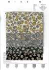 4026-1755-4 Veludo cotelê 21W Sarasa floral pequeno