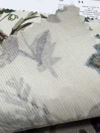 4026-1755-6 Veludo Cotelê 21W Com Estampa Floral Tingida[Têxtil / Tecido] HOKKOH Foto secundária