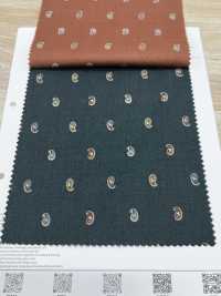 7026-1615-1 60 Lawn 9088 Mini Paisley[Têxtil / Tecido] HOKKOH Foto secundária