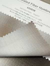 4SG038 C/Xadrez Ombre De Fibra Regenerada[Têxtil / Tecido] Chambray Foto secundária