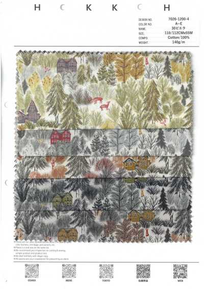 7026-1200-4 30 Viyella Floresta
