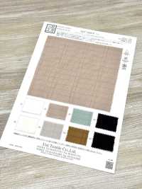 KKF3068-W-D1 Sara Seersucker Check[Têxtil / Tecido] Uni Textile(Komon Studio) Foto secundária