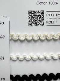 SIC-7123 Trança De Renda De Algodão[Cabo De Fita] SHINDO(SIC) Foto secundária