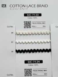 SIC-7123 Trança De Renda De Algodão[Cabo De Fita] SHINDO(SIC) Foto secundária