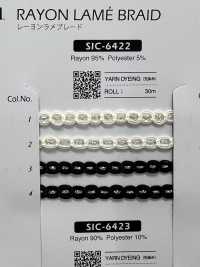 SIC-6422 Trança De Rayon Lame[Cabo De Fita] SHINDO(SIC) Foto secundária