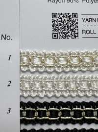 SIC-6423 Trança De Rayon Lame[Cabo De Fita] SHINDO(SIC) Foto secundária