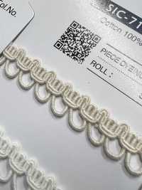 SIC-7127 Trança De Renda De Algodão[Cabo De Fita] SHINDO(SIC) Foto secundária