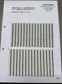 HK2020W Hickory Tingido Com Fio índigo, Produzido Em Okayama, Uma Lavagem.[Têxtil / Tecido] KOYAMA Foto secundária