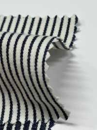 HK2220W Hickory Tingido Com Fio índigo, Produzido Em Okayama, Uma Lavagem.[Têxtil / Tecido] KOYAMA Foto secundária