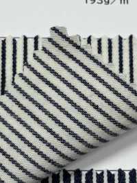 HK2220W Hickory Tingido Com Fio índigo, Produzido Em Okayama, Uma Lavagem.[Têxtil / Tecido] KOYAMA Foto secundária