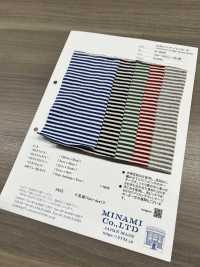 W-49048 American Vintage Midi Listras Horizontais[Têxtil / Tecido] Minami Foto secundária