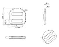 HH043 Altica Conehead Triglide[Fivelas E Anel] Foto secundária