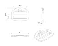HH060-B Altica Universe Triglide[Fivelas E Anel] Foto secundária