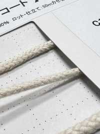 C2 Cordão De Material Natural PARTE 1 Algodão 2 Cordão Redondo Com Núcleo De 3,0 Mm[Cabo De Fita] Cordon Foto secundária