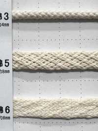 C5 Cordão De Material Natural PARTE 1 Algodão 5 Cordão Para Bolsa 8,0 Mm[Cabo De Fita] Cordon Foto secundária