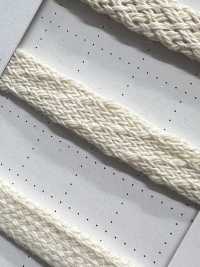 C6 Cordão De Material Natural PARTE 1 Algodão 6 Cordão Para Bolsa 8,0 Mm[Cabo De Fita] Cordon Foto secundária