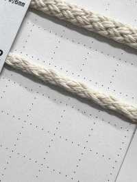 C12 Cordão De Material Natural PARTE 1, 12% Algodão, Cordão Redondo, 4,0 Mm, Com Núcleo[Cabo De Fita] Cordon Foto secundária