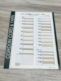 C161S Cordão De Material Natural PARTE 1 C161S Cordão Redondo De 1,5 Mm[Cabo De Fita] Cordon Foto secundária