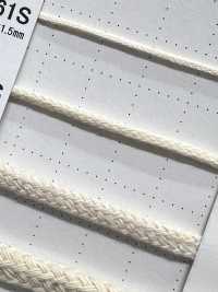 C162S Cordão De Material Natural PARTE 1 C162S Cordão Redondo De 2,5 Mm[Cabo De Fita] Cordon Foto secundária