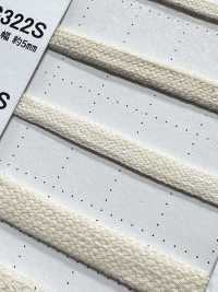 C441S Cordão De Material Natural PARTE 1 C441S Cordão Para Bolsa 4,0 Mm[Cabo De Fita] Cordon Foto secundária