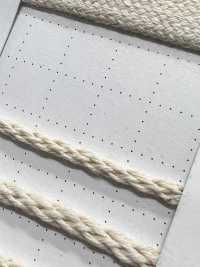 RC1632 Cordão De Material Natural PARTE 1 Cordão Redondo De Algodão Rendado RC1632 3,0 Mm[Cabo De Fita] Cordon Foto secundária