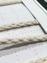 RC1633 Cordão De Material Natural PARTE 1 Algodão Rendado RC1633 Cordão Redondo 4,0 Mm[Cabo De Fita] Cordon Foto secundária