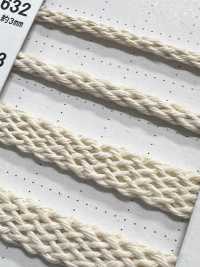 RC3232 Cordão De Material Natural PARTE 1 Cordão De Algodão Rendado RC3232 Para Bolsa 7,0 Mm[Cabo De Fita] Cordon Foto secundária