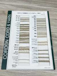 LR3 Cordão De Material Natural PARTE 2 Linho Rayon 3 Cordão Para Bolsa 8,5 Mm[Cabo De Fita] Cordon Foto secundária