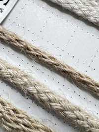 KNF2 Cordão De Material Natural PARTE 2 Kenaf 2 Cordão Redondo Com Núcleo De 2,0 Mm[Cabo De Fita] Cordon Foto secundária