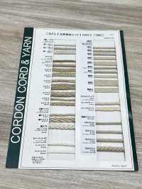 KNF2 Cordão De Material Natural PARTE 2 Kenaf 2 Cordão Redondo Com Núcleo De 2,0 Mm[Cabo De Fita] Cordon Foto secundária