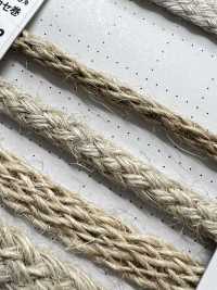 KNF3 Cordão De Material Natural PARTE 2 Kenaf 3 Cordão Redondo 5,3 Mm[Cabo De Fita] Cordon Foto secundária