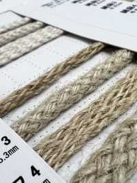 KNF3 Cordão De Material Natural PARTE 2 Kenaf 3 Cordão Redondo 5,3 Mm[Cabo De Fita] Cordon Foto secundária