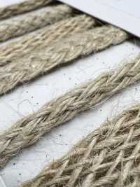 KNF6 Cordão De Material Natural PARTE 2 Kenaf 6 Cordão Redondo 4,0 Mm[Cabo De Fita] Cordon Foto secundária