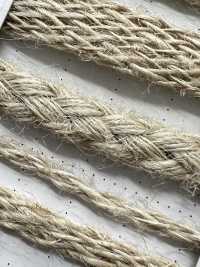 KNF8 Cordão De Material Natural PARTE 2 Kenaf 8 Cordão Redondo 9,0 Mm[Cabo De Fita] Cordon Foto secundária